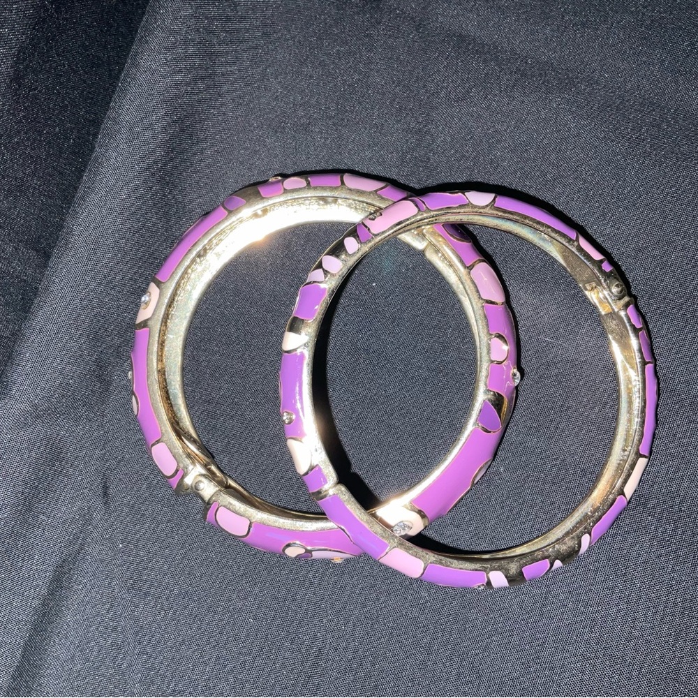 Bracelets, Sequin Brand Spring Clamp Bracelets - image 2